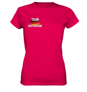 Team Deutschland Shirt – Meinungsfreiheit trägt man mit Stolz! - Ladies Premium Shirt