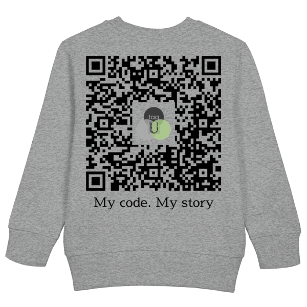 My Code. My Story - Kids Basic Sweatshirt – Bild 5