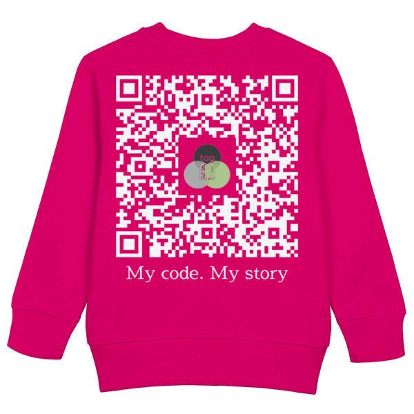My Code. My Story - Kids Basic Sweatshirt – Bild 6