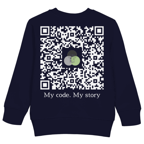 My Code. My Story - Kids Basic Sweatshirt – Bild 7