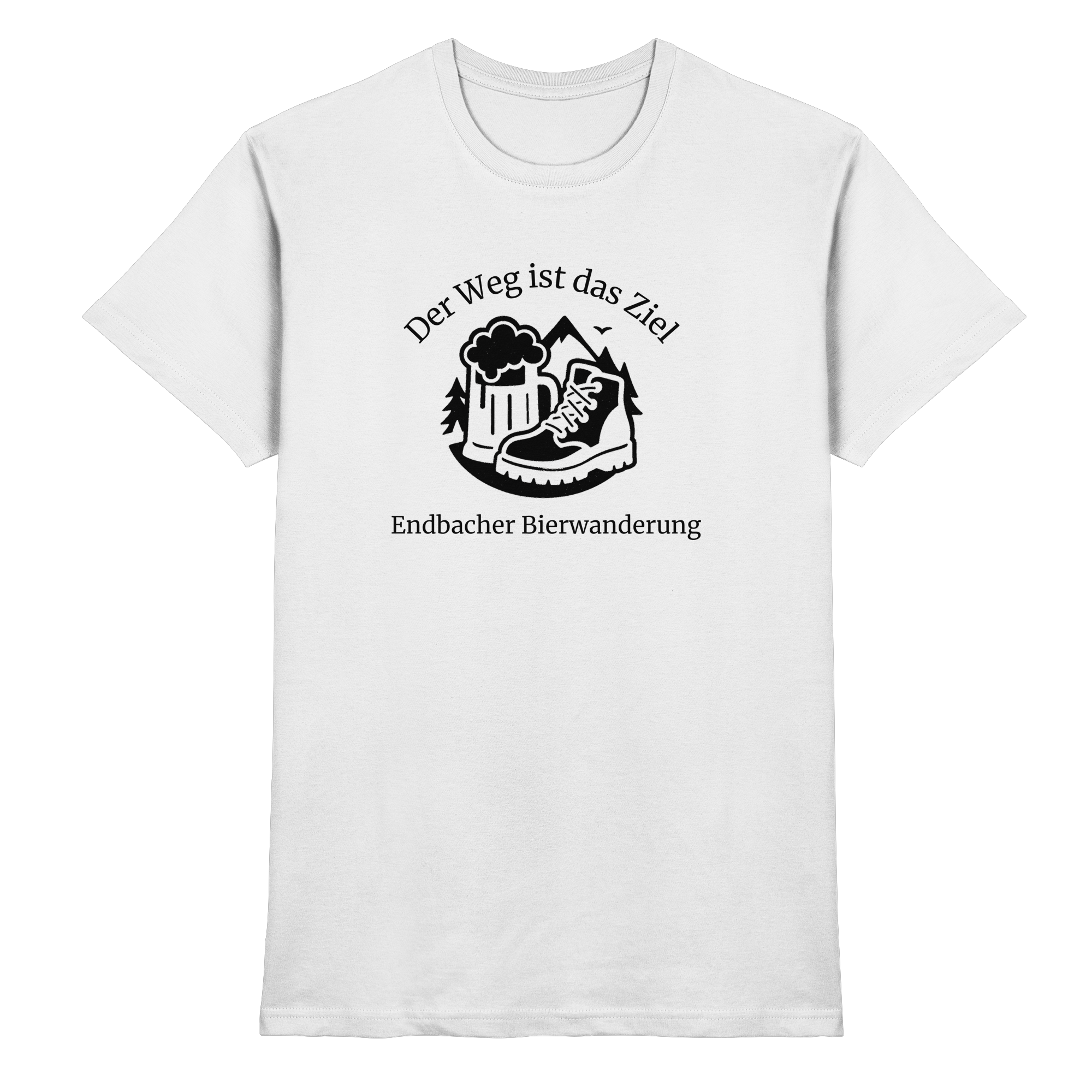 Endbacher Bierwanderung - Premium Shirt – Bild 52